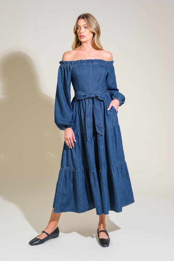 artistic-impulse-denim-midi-dress Flying Tomato-Sophia's StyleDRESSES-1